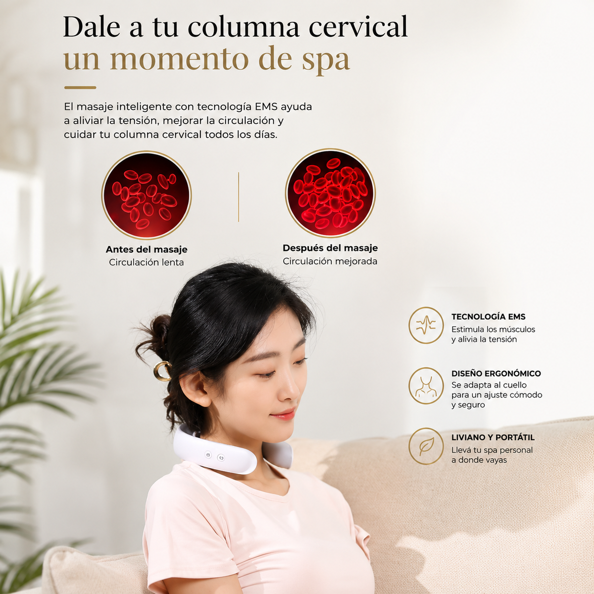 Masajeador Cervical Inteligente
