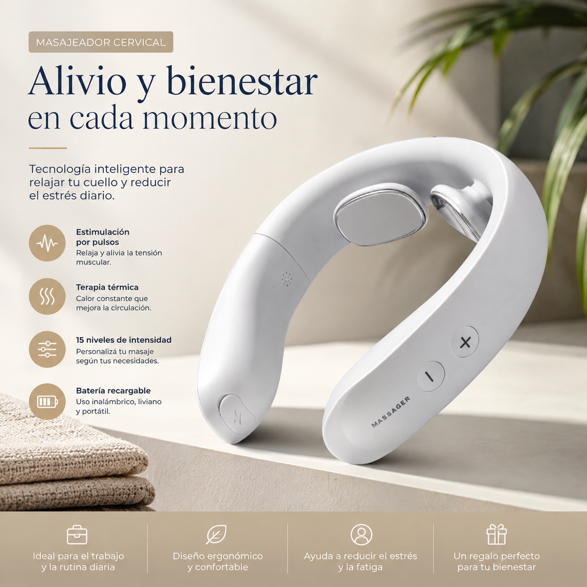 Masajeador Cervical Inteligente