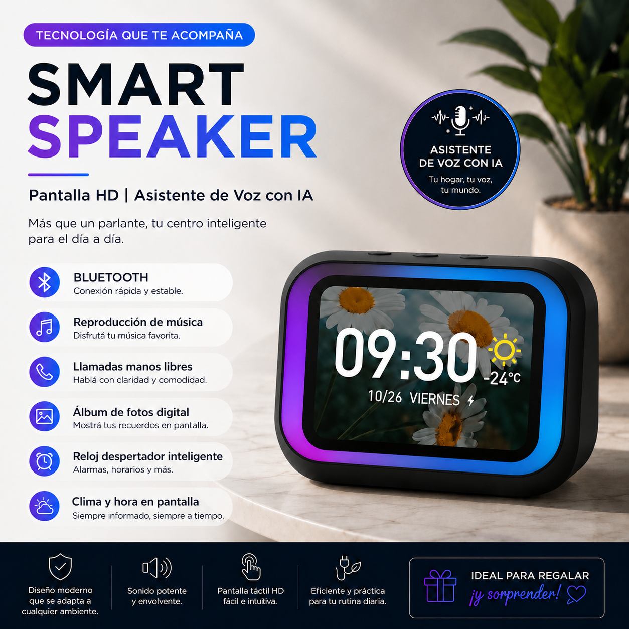 Altavoz Inteligente IA PRO