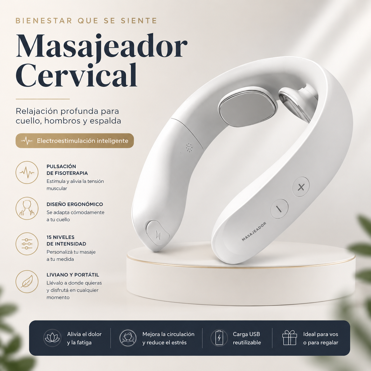 Masajeador Cervical Inteligente