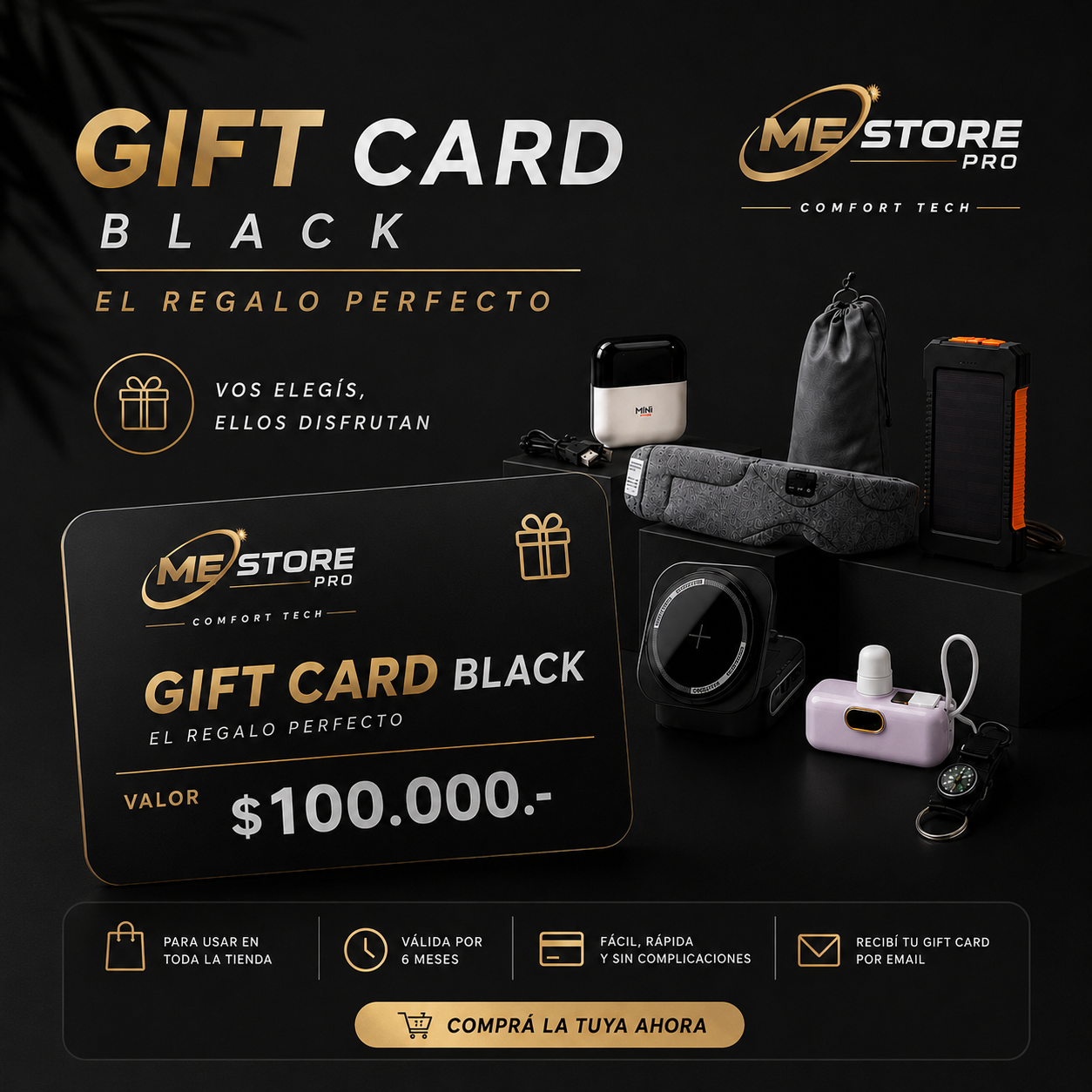🖤 Gift Card Black