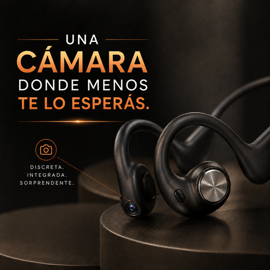 Auriculares Inteligentes con Cámara IA E900
