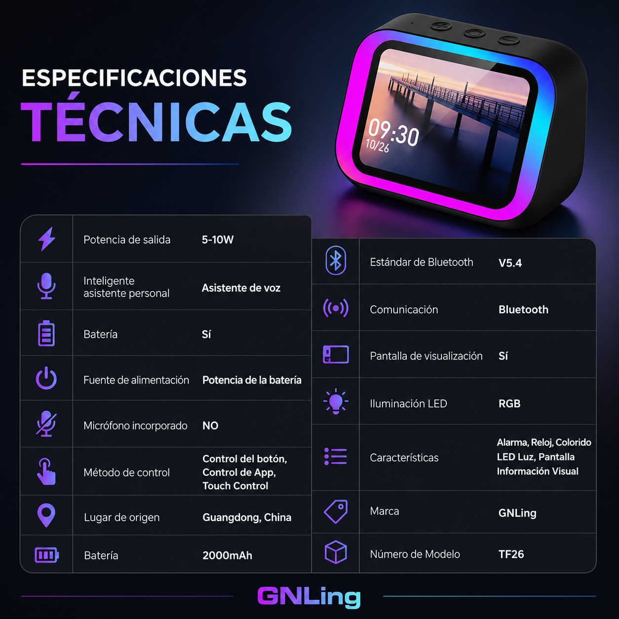 Altavoz Inteligente IA PRO
