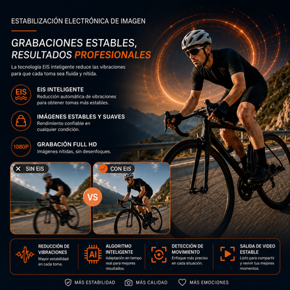 Auriculares Inteligentes con Cámara IA E900