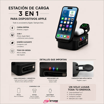 ESTACION 3 EN 1 PARA APPLE