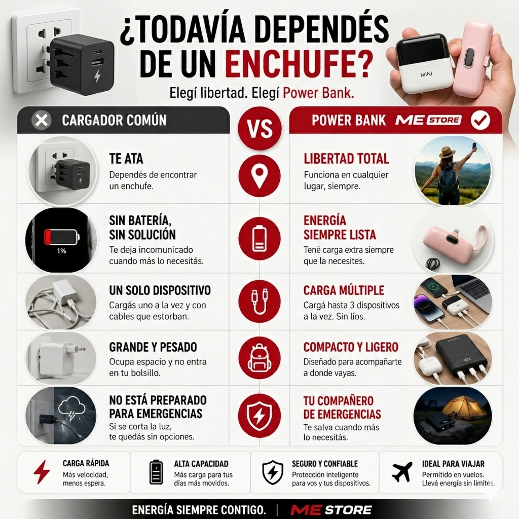 CÁPSULA POWER BANK 5000mAh