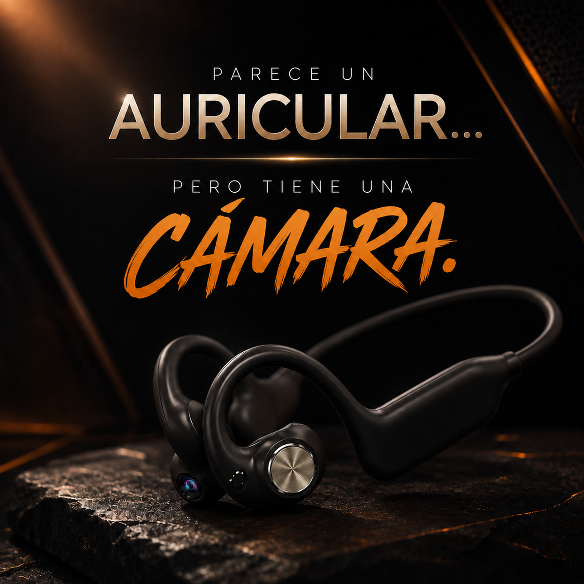 Auriculares Inteligentes con Cámara IA E900