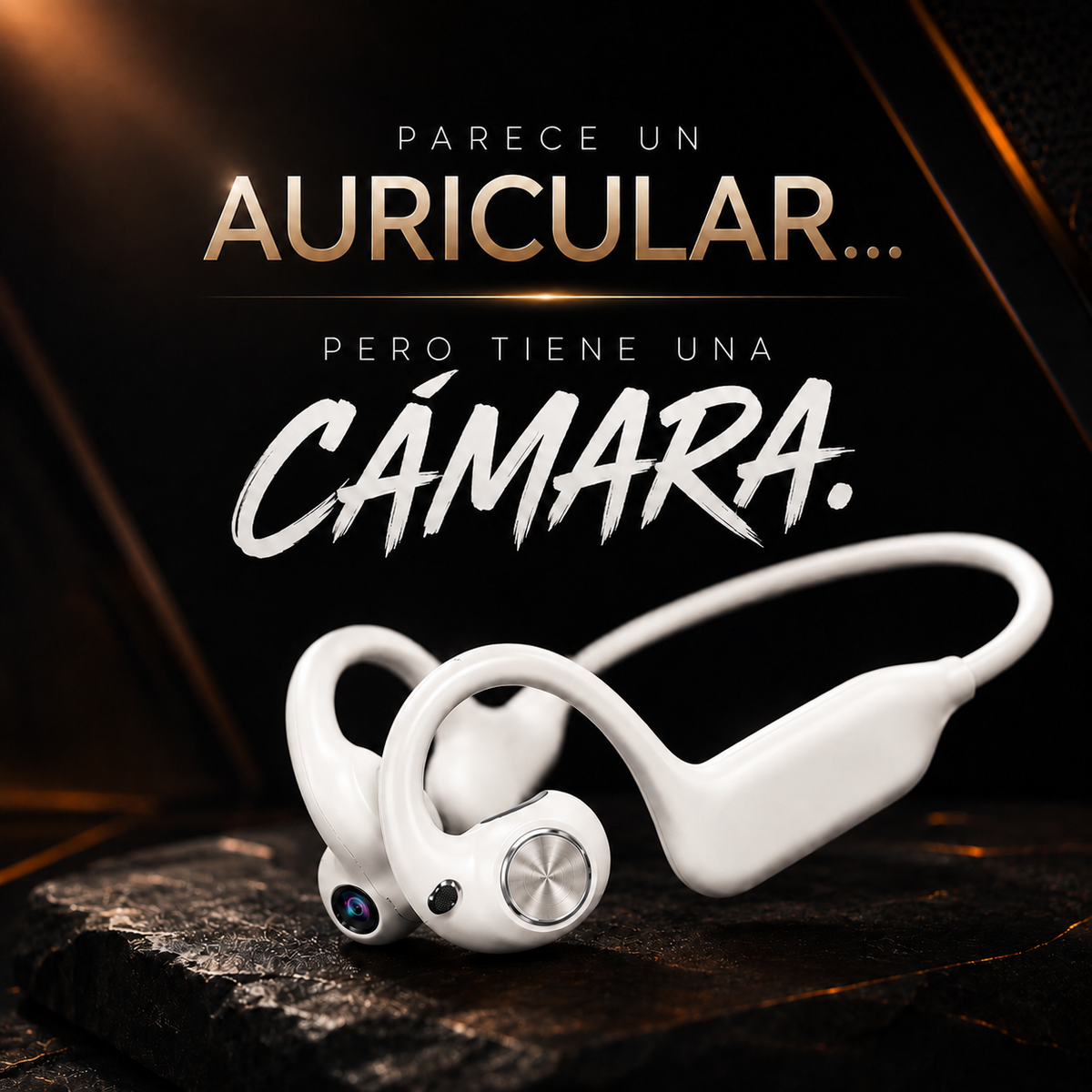 Auriculares Inteligentes con Cámara IA E900