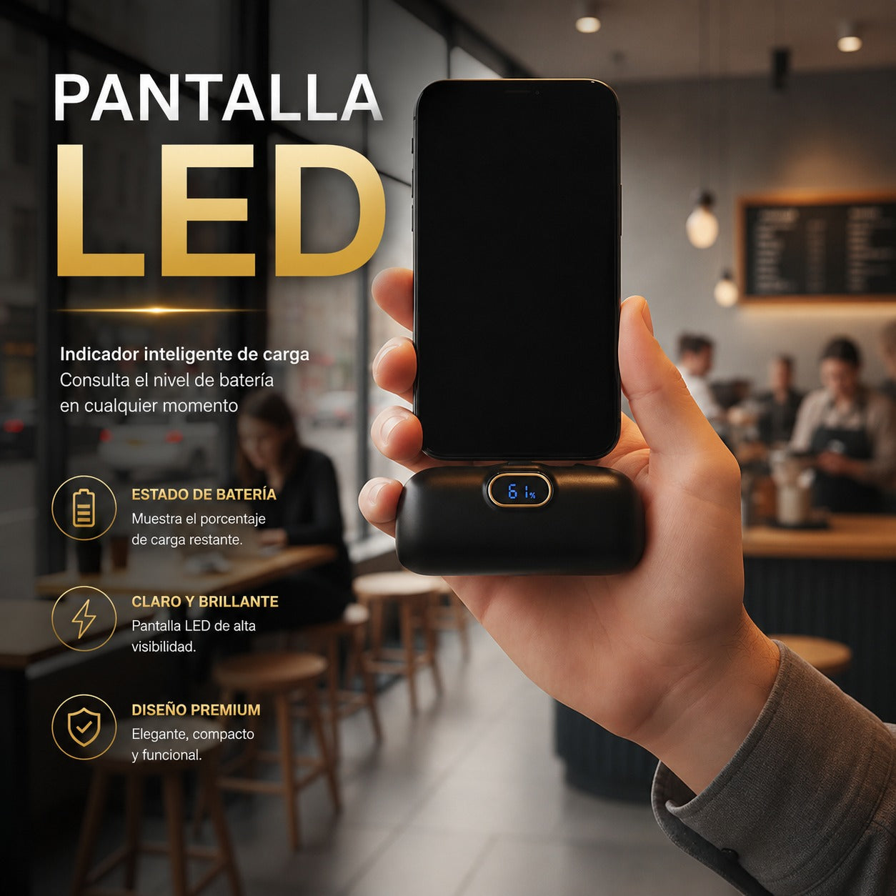 CÁPSULA POWER BANK 5000mAh